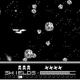 A black-and-white screenshot of Star Trek Game Boy as it runs on the Analogue Pocket.